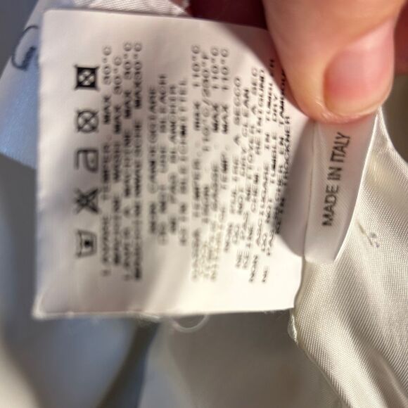 Post card Bergdorff Goodman ladies coat 6 brown linen moto biker capsule casual - Picture 7 of 16